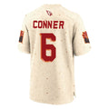 A.Cardinals #6 James Conner Player Cream Rivalries Collection Game beagls Stitched Jerseys