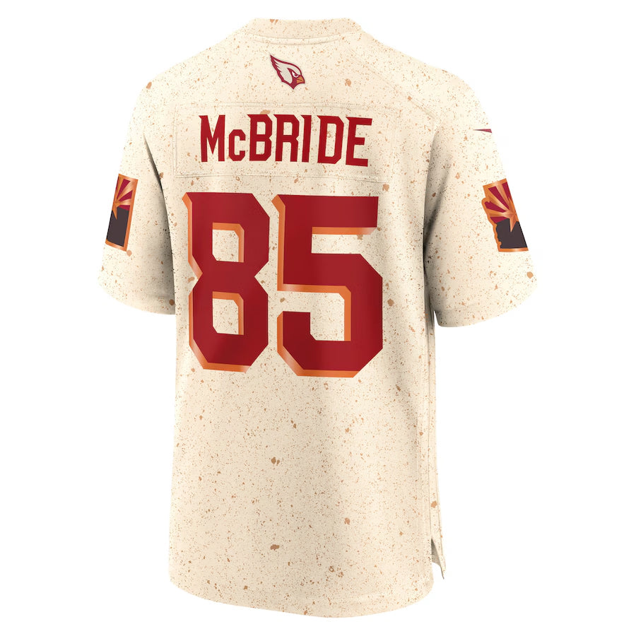 A.Cardinals #85 Trey McBride Player Rivalries Collection Game beagls Stitched Jerseys