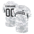 Custom C.Panthers Arctic Camo Salute to Service T-Shirt Hoodies Any Name & Numbers CAdoa Stitched Jerseys