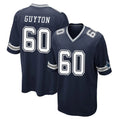 D.Cowboys #60 Tyler Guyton Player Navy Home Game CAdoa Stitched Jerseys