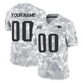 Custom NE.Patriots Arctic Camo Salute To Service Limited Game Any Name & Numbers CAdoa Stitched Jerseys