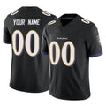 Custom B.Ravens Black Vapor F.U.S.E. Limited Game Any Name & Numbers CAdoa Stitched Jerseys