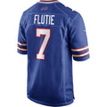 CAdoa B.Bills #7 Doug Flutie Royal Game Retired Player Jersey