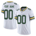 Custom GB.Packers White Vapor Untouchable Limited Home Game Any Name & Numbers CAdoa Stitched Jerseys