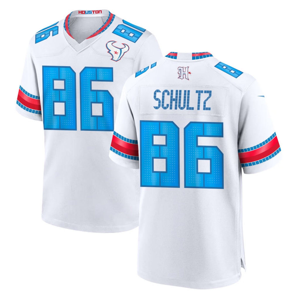 H.Texans #86 Dalton Schultz Player Whtie 2026 Rivalries Vapor Home Game CAdoa Stitched jerseys