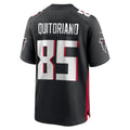 CAdoa A.Falcons #85 Teagan Quitoriano Black Team Game Jersey