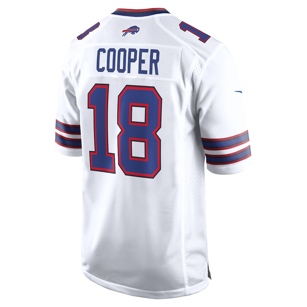 CAdoa B.Bills #18 Amari Cooper White Game Jersey