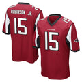 A.Falcons #15 Brian Robinson Player Red Color Vapor Home Game CAdoa Stitched Jerseys