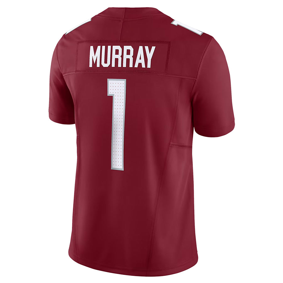 A.Cardinals #1 Kyler Murray Player Cardinal Vapor Limited Elite Home Game beagls Stitched Jerseys