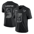 H.Texans #3 Kamari Lassiter Player Black Limited 2026 Salute to Service Home Game CAdoa Stitched Jerseys