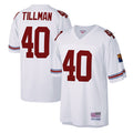 A.Cardinals #40 Pat Tillman Player Mitchell & Ness White Legacy Replica beagls Stitched Jerseys