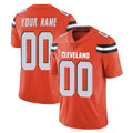 Custom C.Browns Orange Alternate Vapor Untouchable Limited Home Game Any Name & Numbers CAdoa Stitched Jerseys