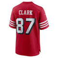 CAdoa SF.49ers #87 Dwight Clark Scarlet Retired Player Alternate Game Jersey
