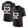 A.Falcons #52 Samson Ebukam Player Black Vapor Untouchable Limited Home Game CAdoa Stitched Jerseys