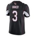 A.Cardinals #3 Budda Baker Player Black Vapor Limited Home Game beagls Stitched Jerseys