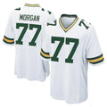GB.Packers #77 Jordan Morgan Player White Home Game CAdoa Stitched Jerseys