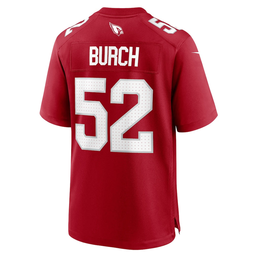 CAdoa A.Cardinals #52 Jordan Burch Cardinal Team Game Jersey