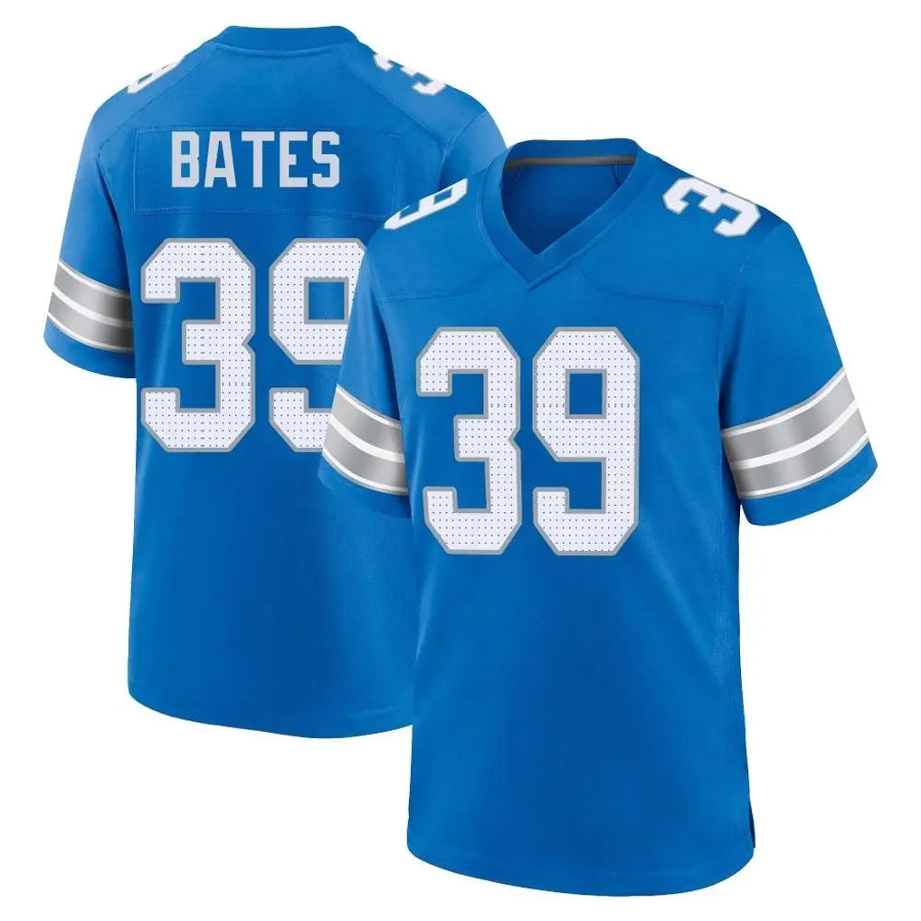D.Lions #39 Jake Bates Player Blue Alternate Home Game CAdoa Stitched Jerseys