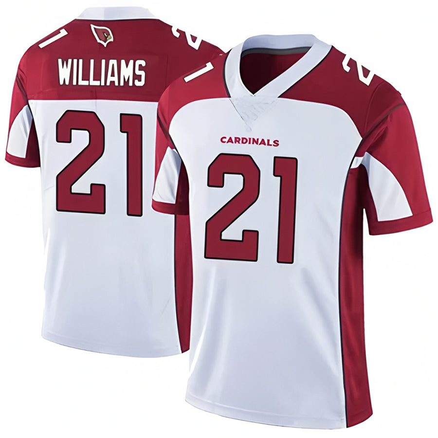 A.Cardinals #21 Garrett Williams Player White Game beagls Stitched Jerseys