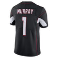 A.Cardinals #1 Kyler Murray Player Black Vapor Limited Home Game beagls Stitched Jerseys