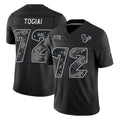 H.Texans #72 Tommy Togiai Player Black Limited 2026 Salute to Service Home Game CAdoa Stitched Jerseys