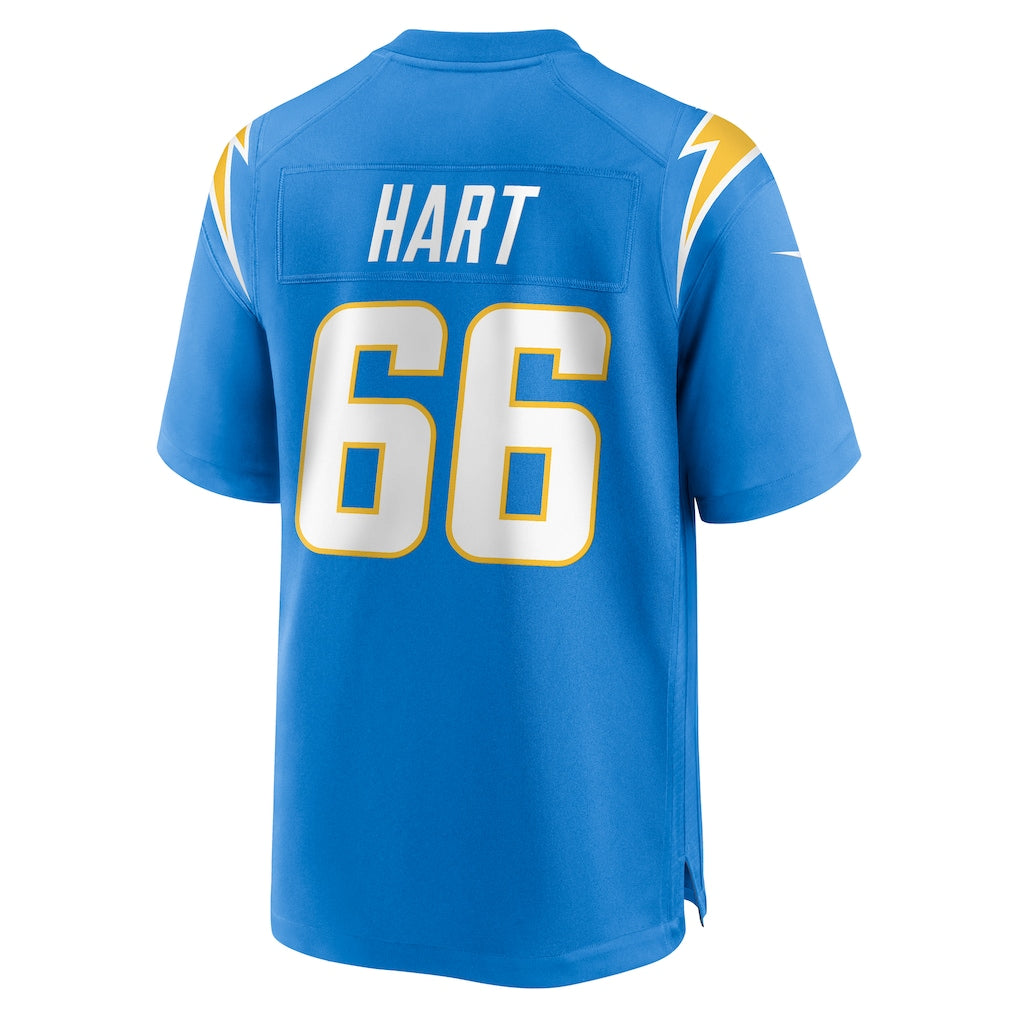 CAdoa LA.Chargers #66 Bobby Hart Powder Blue Team Game Jersey