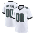 Custom P.Eagles White Game Home Any Name & Numbers CAdoa Stitched Jerseys