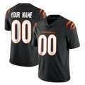 Custom C.Bengals Black Vapor Untouchable Limited Home Game Any Name & Numbers CAdoa Stitched Jerseys