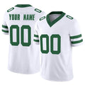 Custom NY.Jets White Legacy Limited Vapor F.U.S.E. Home Game Any Name & Numbers CAdoa Stitched Jerseys