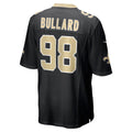 CAdoa NO.Saints #98 Jonathan Bullard Black Team Game Jersey