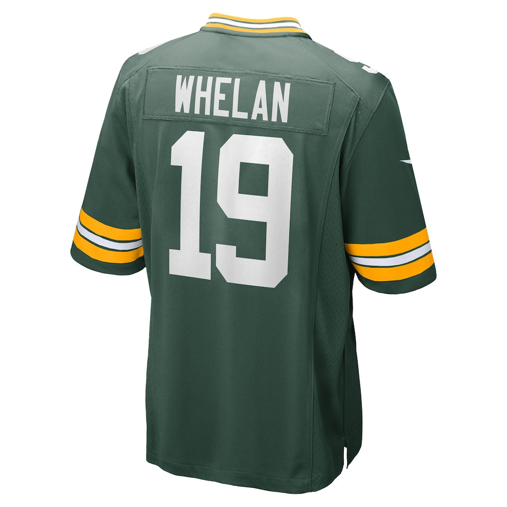 CAdoa GB.Packers #19 Daniel Whelan Green Game Jersey