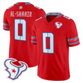 H.Texans #0 Azeez Al-Shaair Player Red 2026 Rivalries Vapor Limited Home Game CAdoa Stitched jerseys