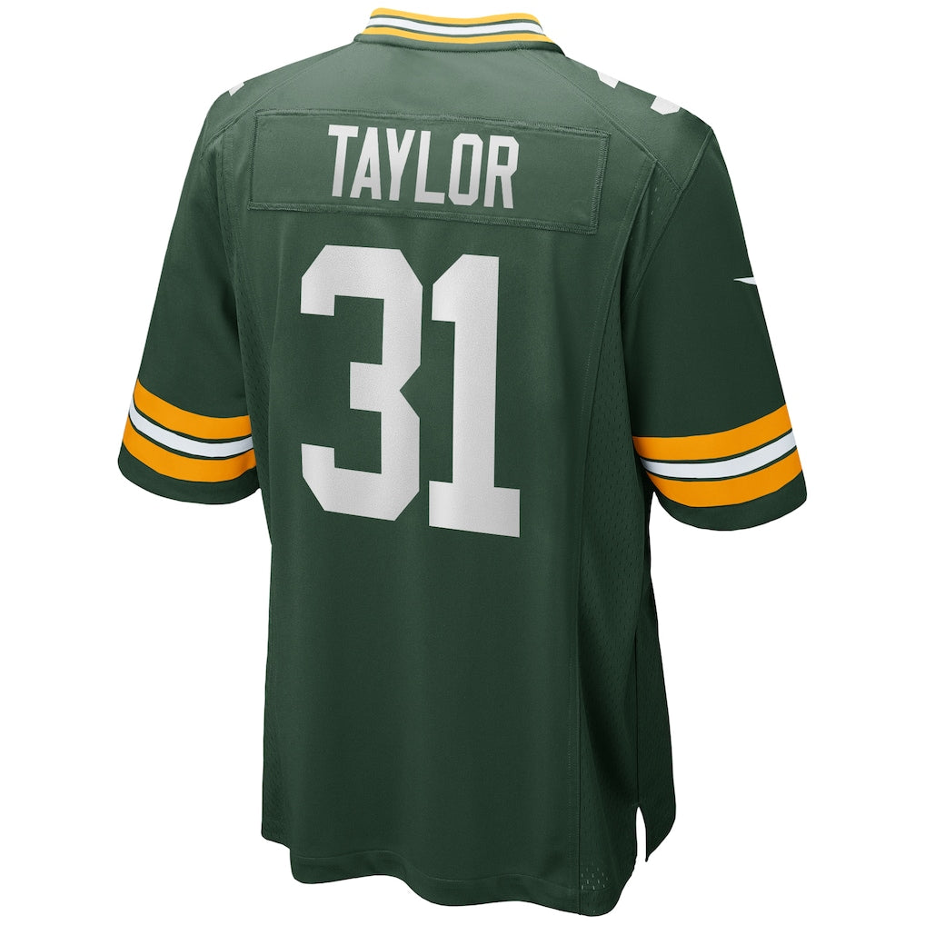 CAdoa GB.Packers #31 Jim Taylor Green Game Jersey