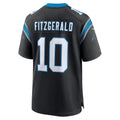 CAdoa C.Panthers #10 Ryan Fitzgerald Black Team Game Jersey