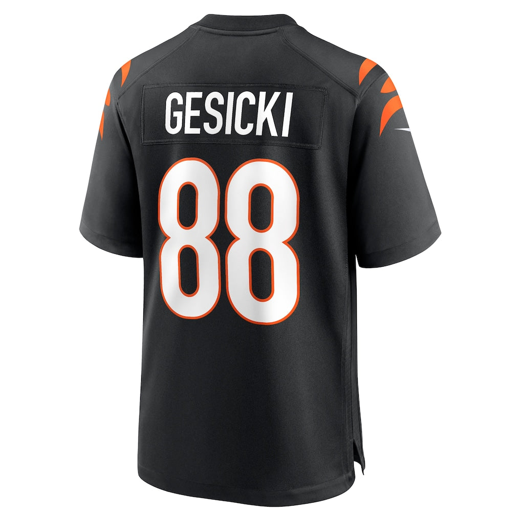CAdoa C.Bengals #88 Mike Gesicki Black Game Jersey