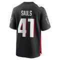 CAdoa A.Falcons #41 Ben Sauls Black Team Game Jersey
