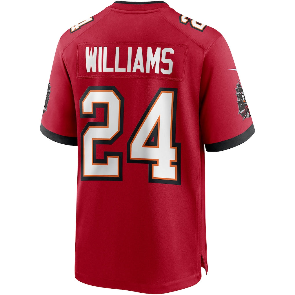 CAdoa TB.Buccaneers #24 Cadillac Williams Red Game Retired Player Jersey
