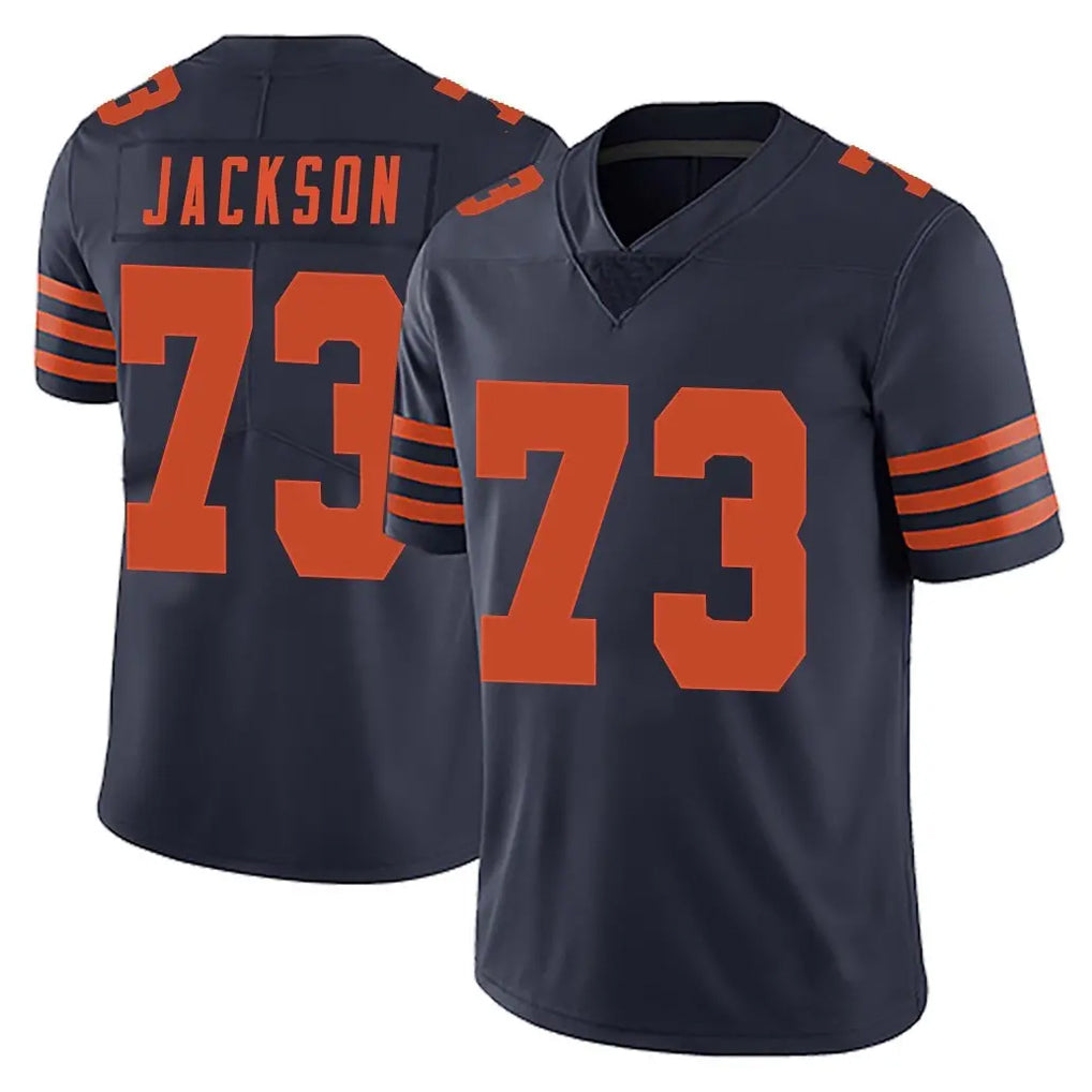 C.Bears #73 Jonah Jackson Player Navy Blue Alternate Vapor Untouchable Limited CAdoa Stitched Jerseys