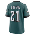 CAdoa P.Eagles #21 Sydney Brown Midnight Green Team Game Jersey