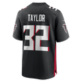 CAdoa A.Falcons #32 Keith Taylor Black Team Game Jersey