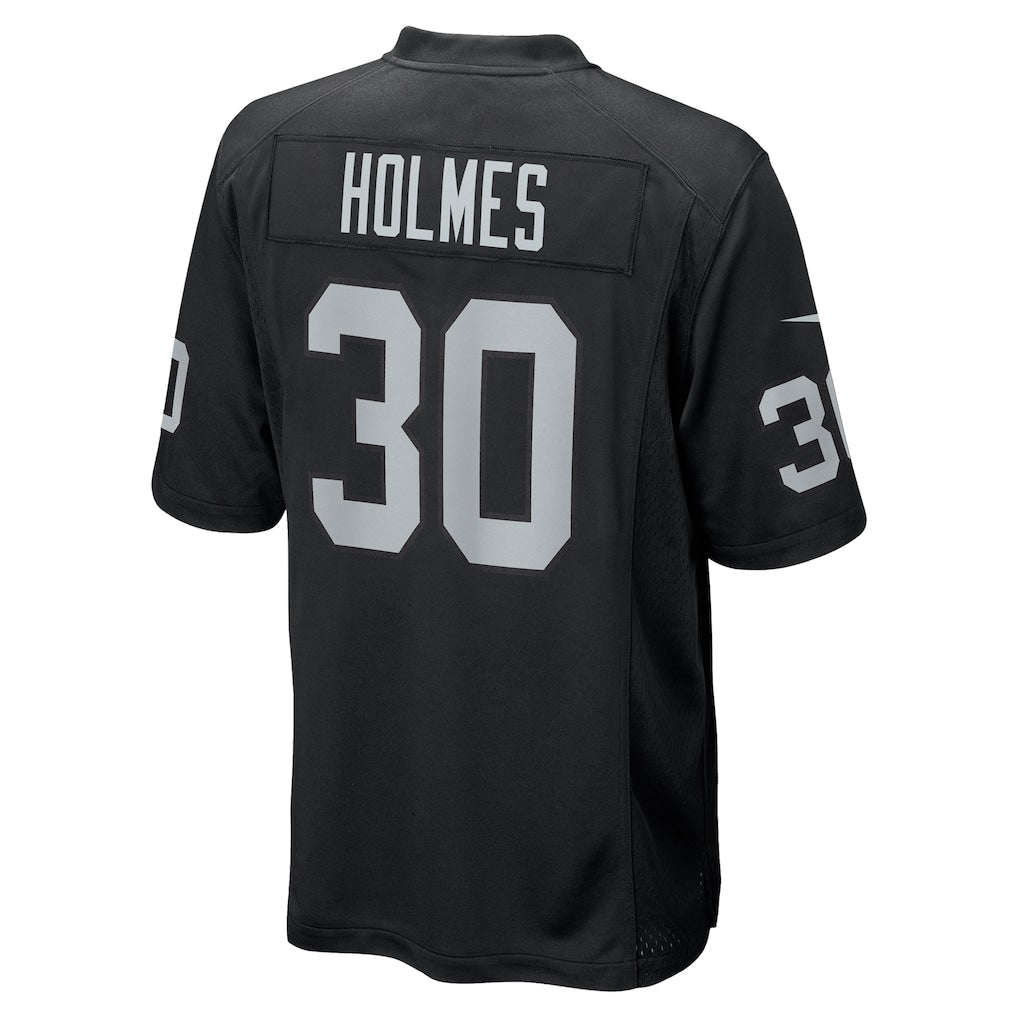 CAdoa LV.Raiders #30 Darnay Holmes Black Team Game Jersey