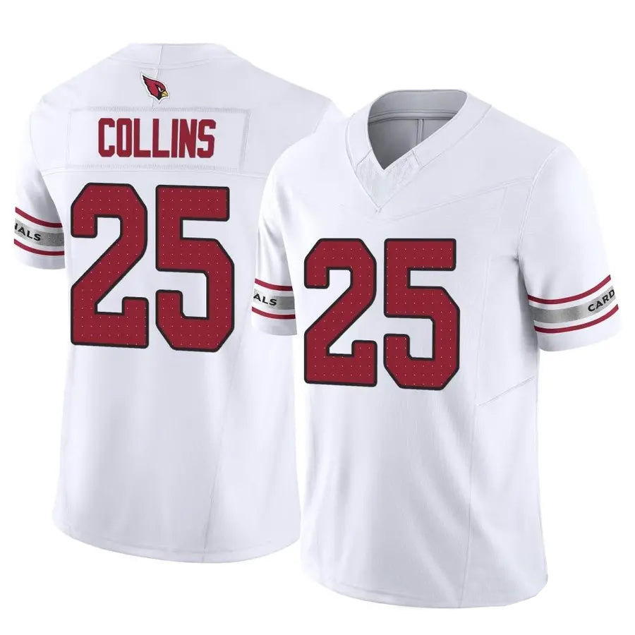 A.Cardinals #25 Zaven Collins Player White Limited Home Game beagls Stitched Jerseys