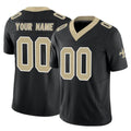 Custom NO.Saints Black Limited Vapor F.U.S.E. Home Game Any Name & Numbers CAdoa Stitched Jerseys