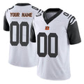 Custom C.Bengals White Color Rush Vapor Untouchable Limted Home Game Any Name & Numbers CAdoa Stitched Jerseys