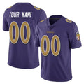 Custom B.Ravens Purple Color Vapor Untouchable Limited Any Name & Numbers CAdoa Stitched Jerseys