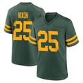 GB.Packers #25 Keisean Nixon Player Green Alternate Home Game CAdoa Stitched Jerseys