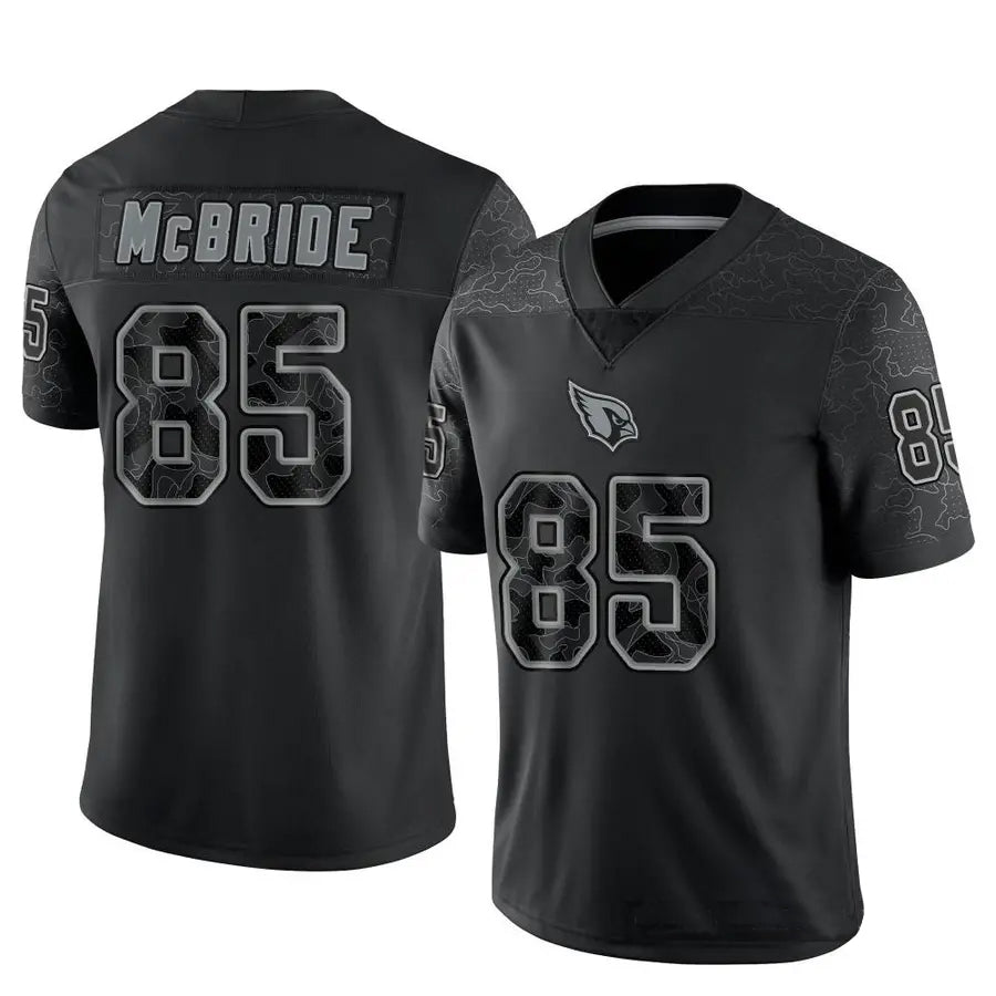 A.Cardinals #85 Trey McBride Player Black RFLCTV Limited beagls Stitched Jerseys