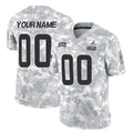 Custom C.Browns Arctic Camo Salute to Service Limited Home Game Any Name & Numbers CAdoa Stitched Jerseys
