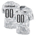 Custom W.Commanders Arctic Camo Limited Salute To Service Home Game Any Name & Numbers CAdoa Stitched Jerseys