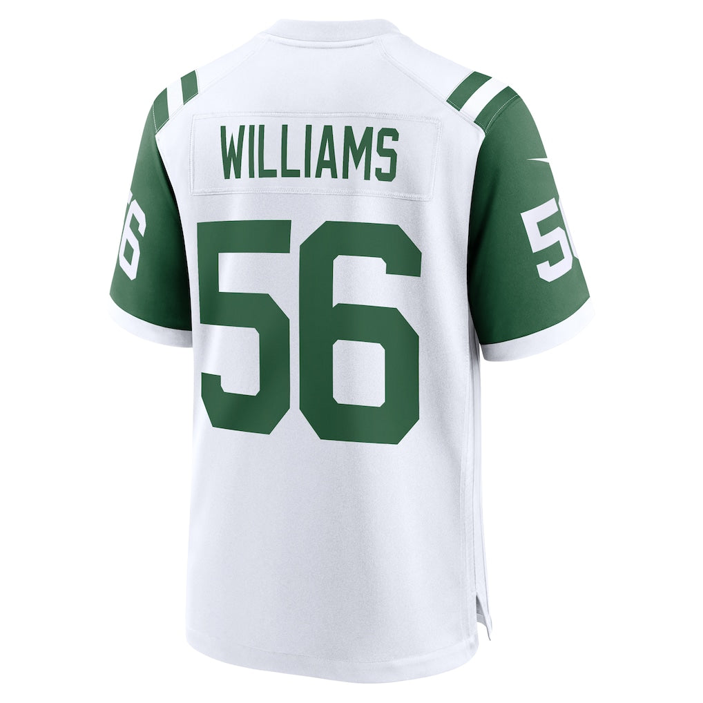 CAdoa NY.Jets #56 Quincy Williams White Alternate Game Jersey
